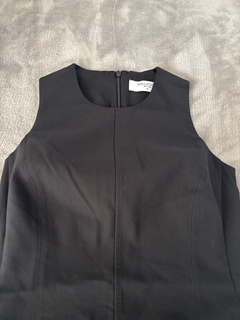 MM. LAFLEUR New York Classic Black Sleeveless Sheath Dress Size 0p - Picture 9 of 12
